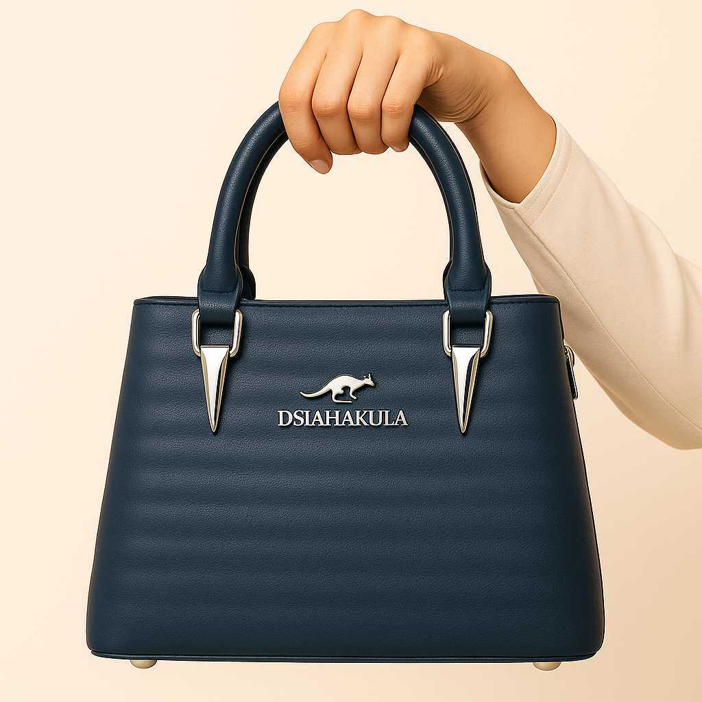 Premium Navy Blue Handbag