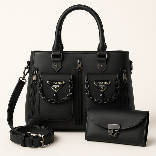 Alereya City Pocket Mini Tote – Jet Black